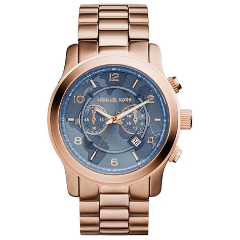 michael kors mens watch rose gold|mk rose gold watch sale.